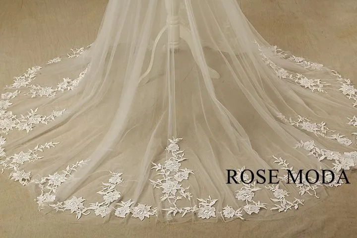 Rosemoda Illusion Skirt Lace Mermaid Wedding Dress