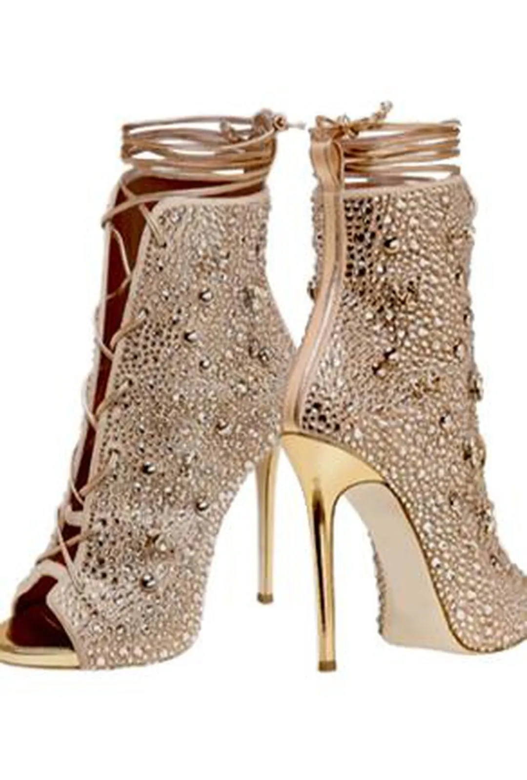 SACHI - RHINESTONE HEELS