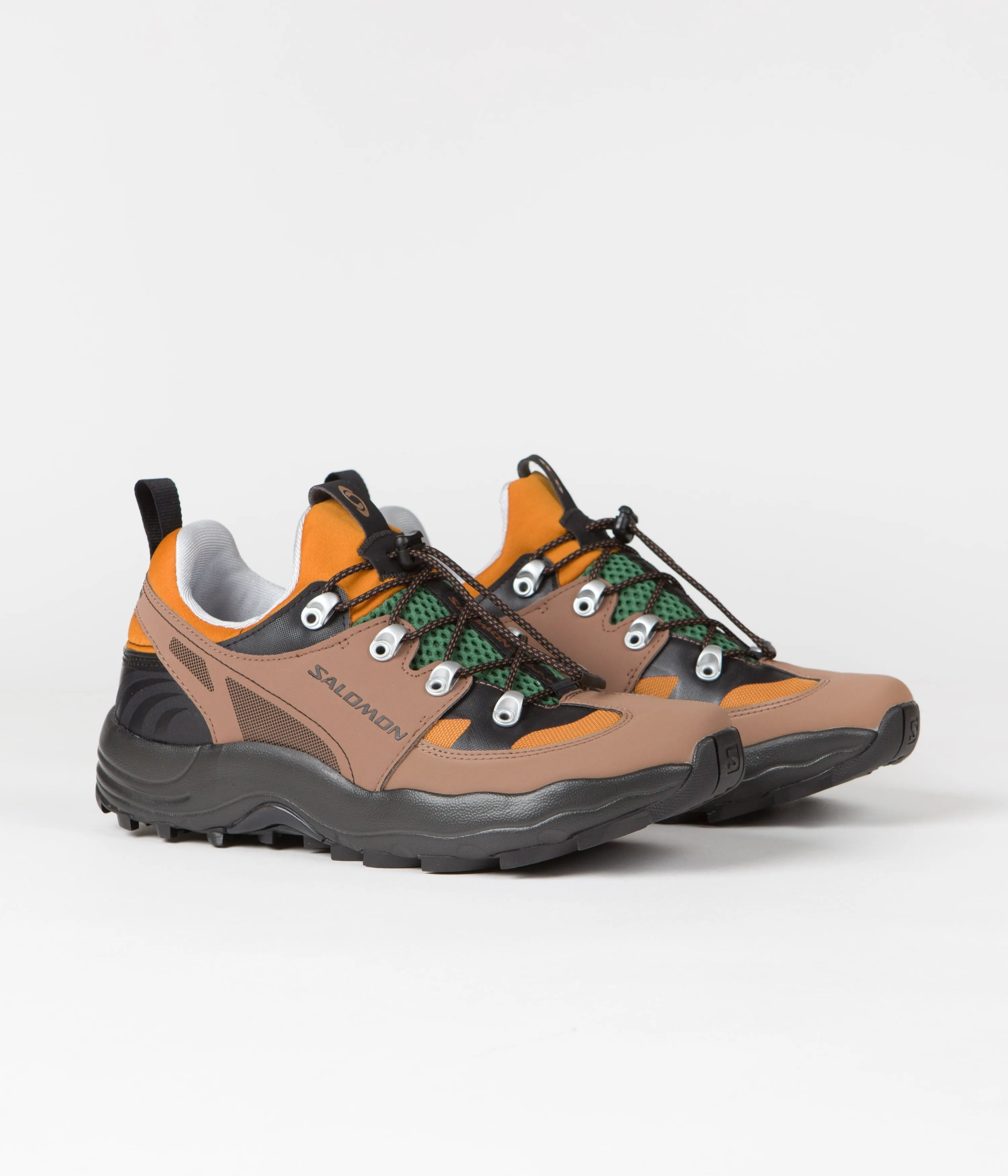 Salomon Raid Wind 75th Anniversary Shoes - Golden Oak / Acorn / Black