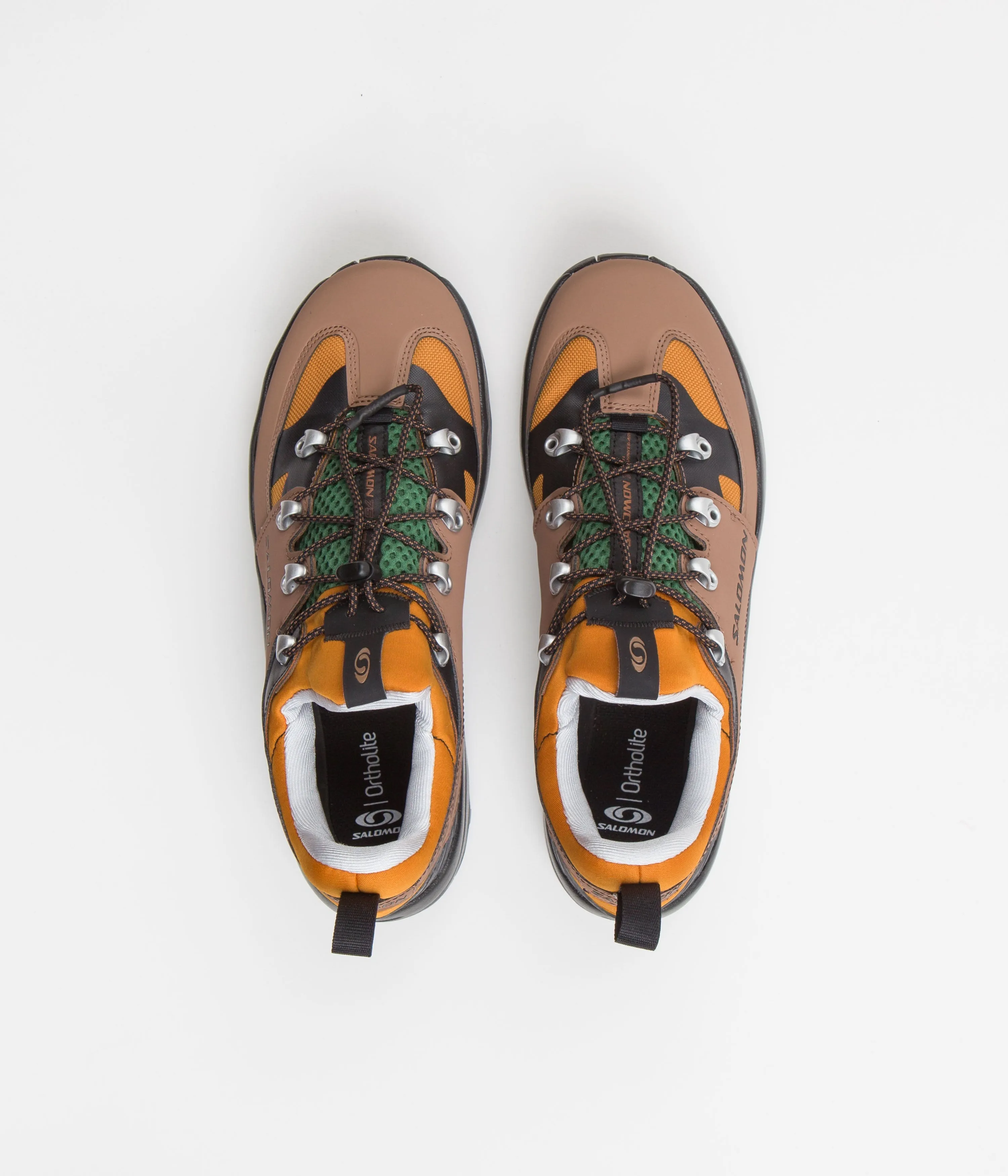 Salomon Raid Wind 75th Anniversary Shoes - Golden Oak / Acorn / Black