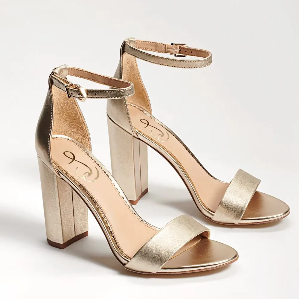 Sam Edelman Yaro in Light Gold Leather