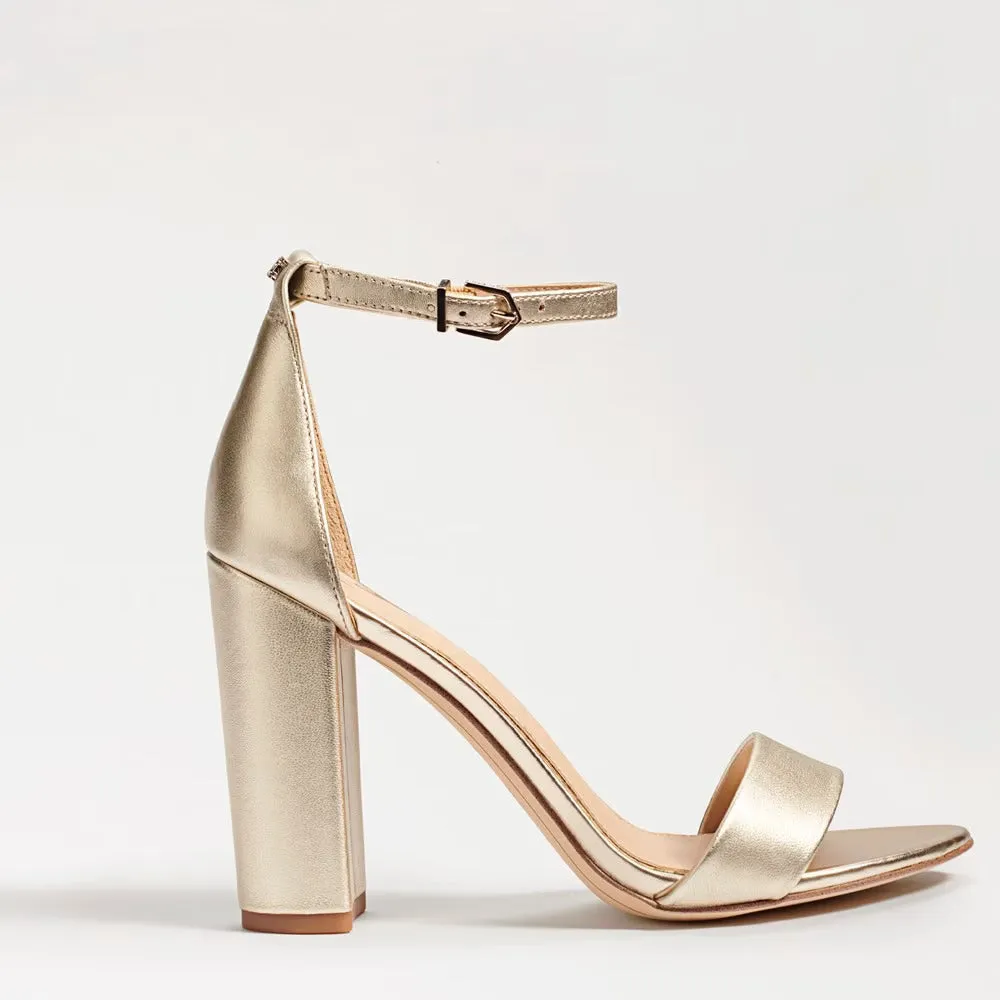 Sam Edelman Yaro in Light Gold Leather