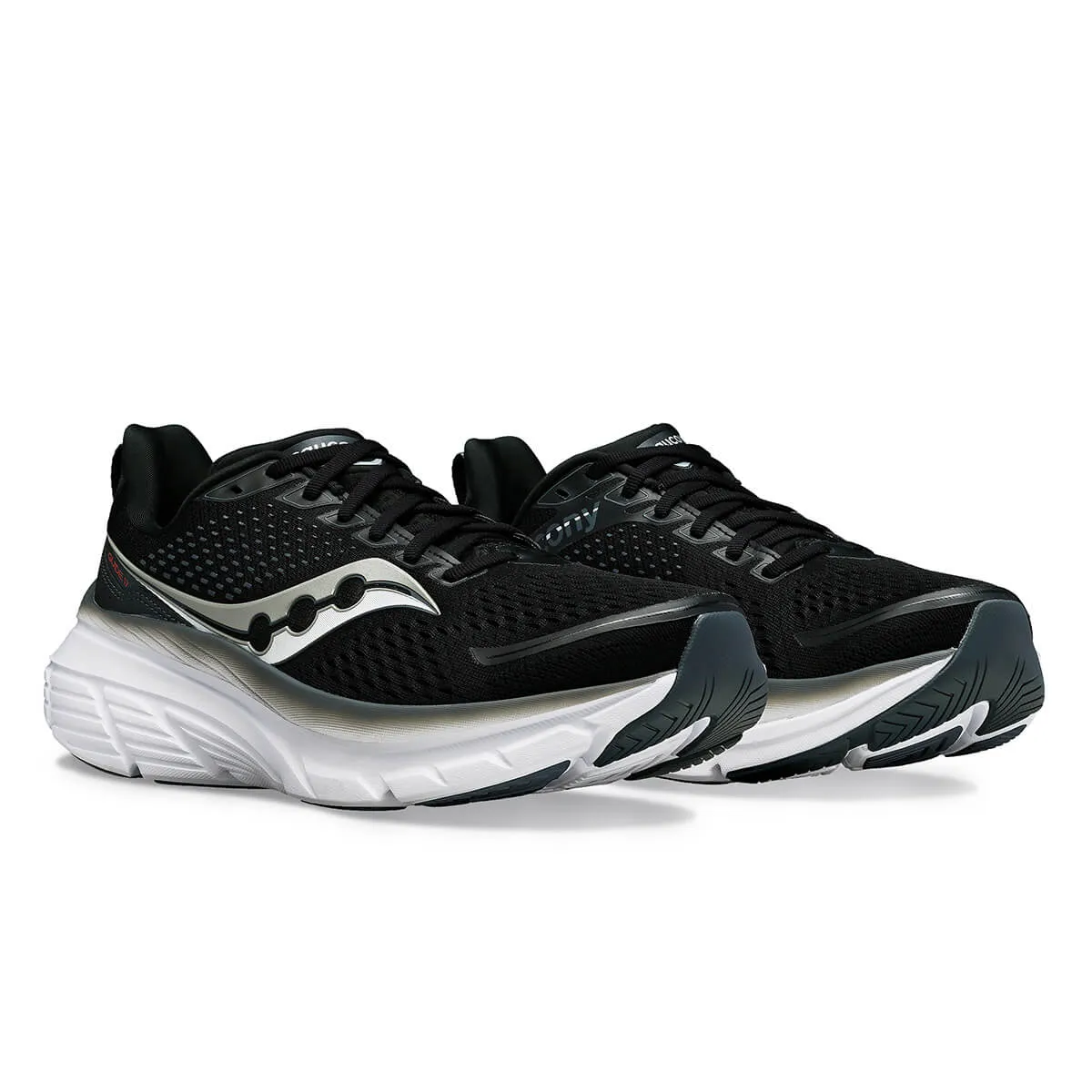 Saucony Guide 17 Mens | Black/shadow