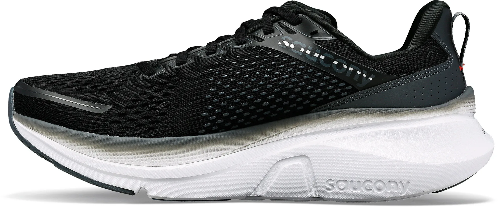 Saucony Guide 17 Mens Running Shoes - Black