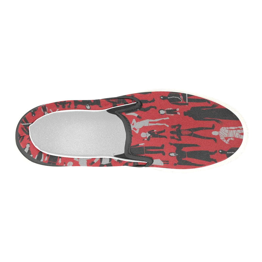 Scared Footless Slip On Shoes