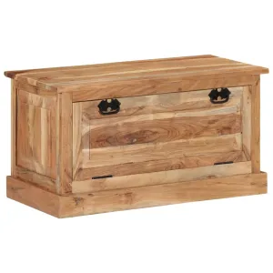 Shoe Storage Bench 85x40x45 cm Solid Acacia Wood