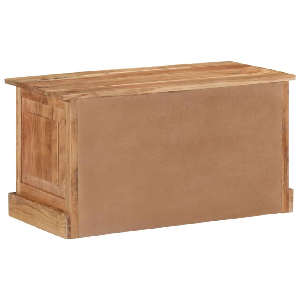 Shoe Storage Bench 85x40x45 cm Solid Acacia Wood