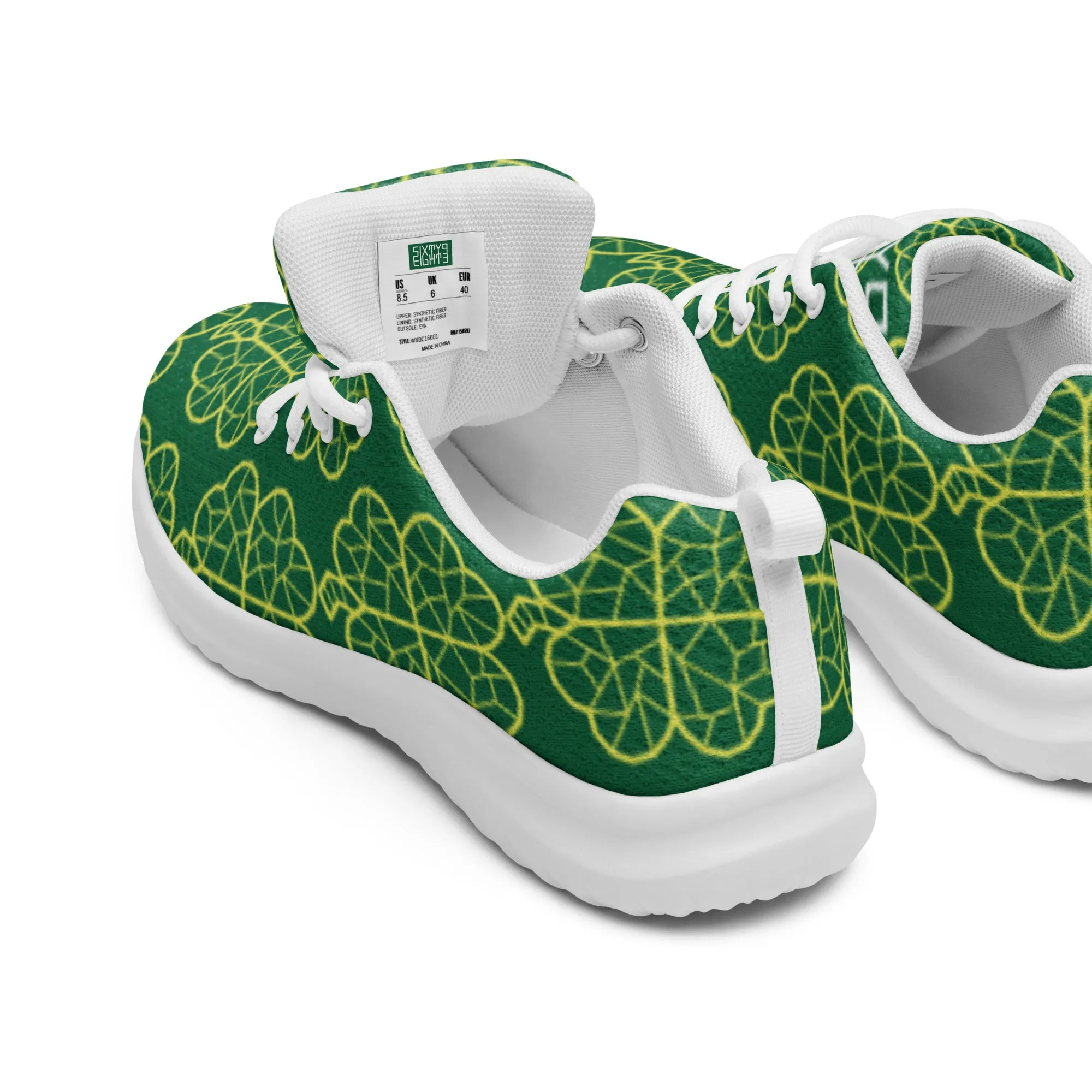 Sixty Eight 93 Logo White St Patrick Men’s Athletic Shoes