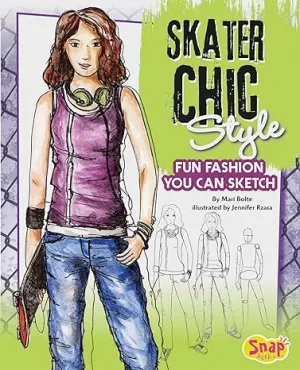 Skater Chic Style: Fun Fashions You Can Sketch