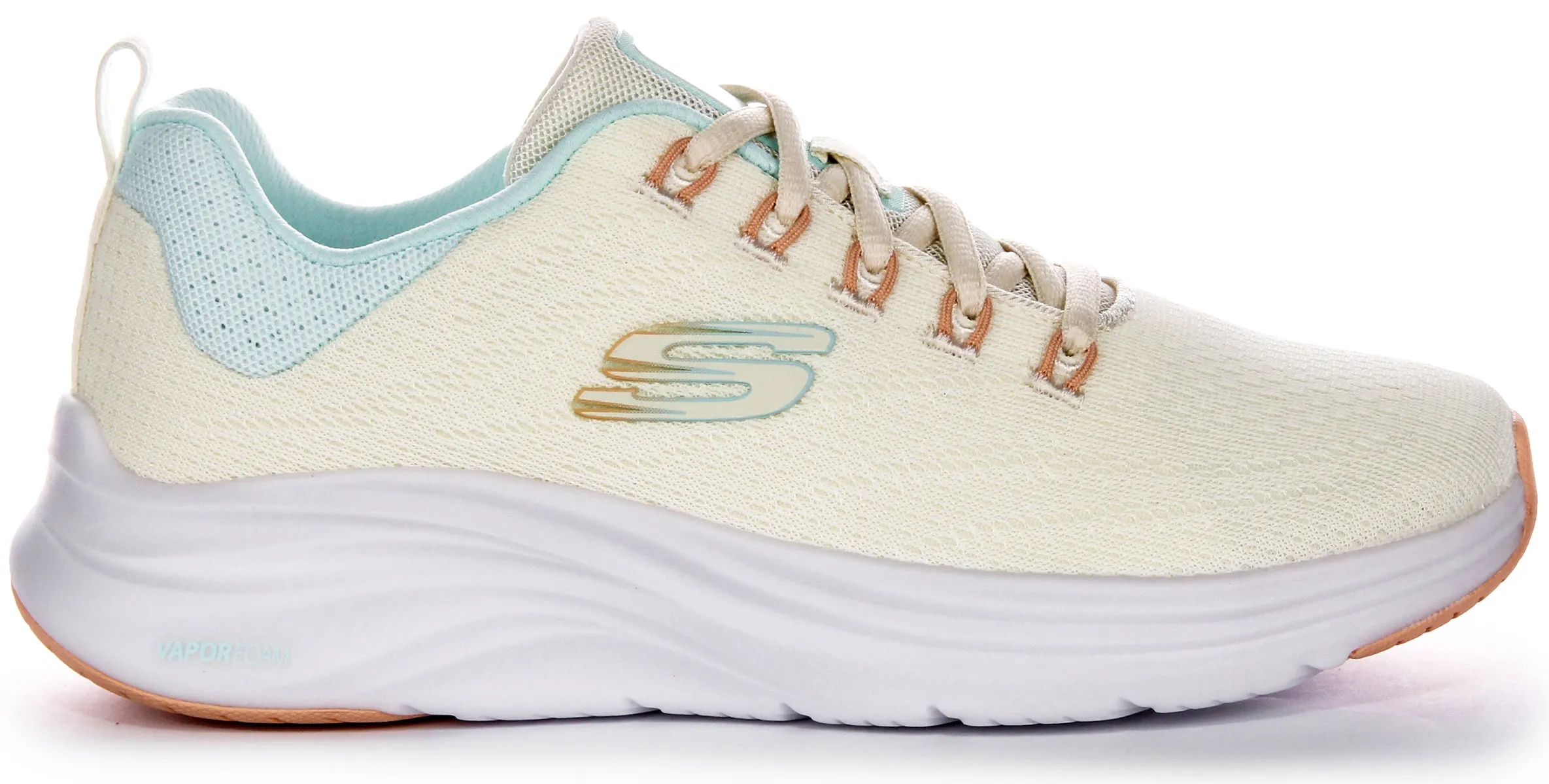 Skechers Vapor Foam Trainers In Beige For Women