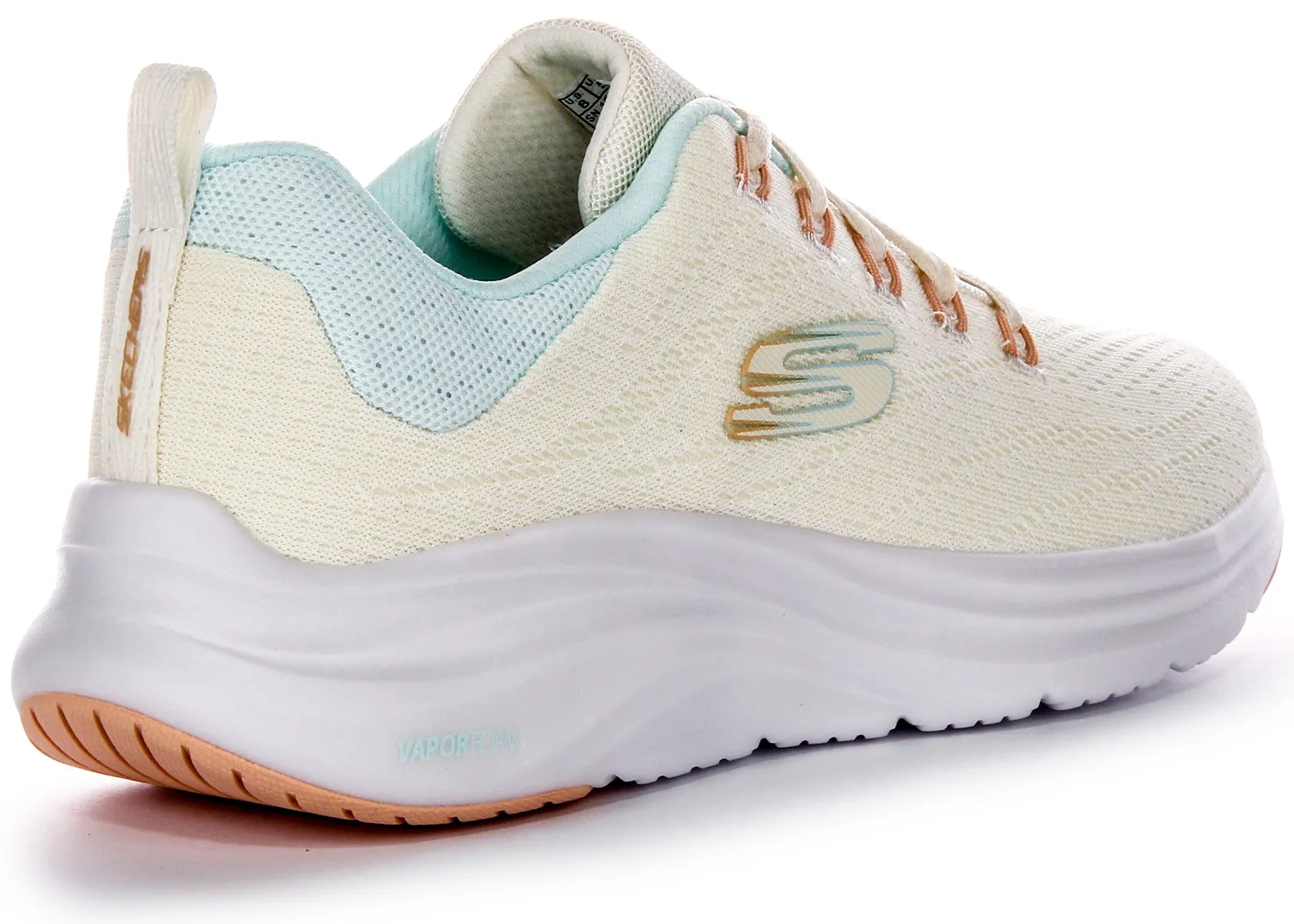 Skechers Vapor Foam Trainers In Beige For Women