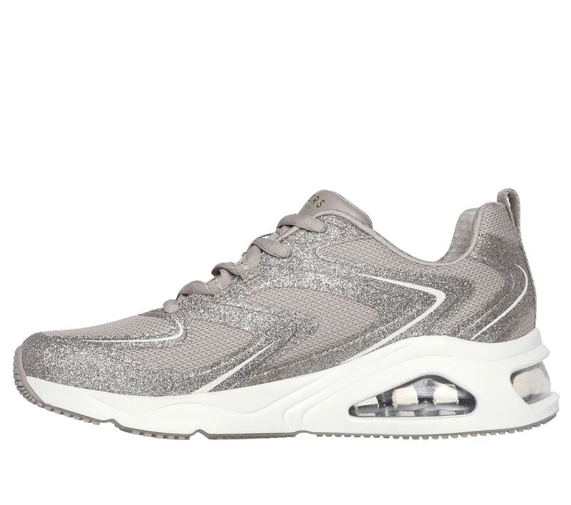 Skechers Womens Trainer Tres-Air Uno Glit-Airy Taupe