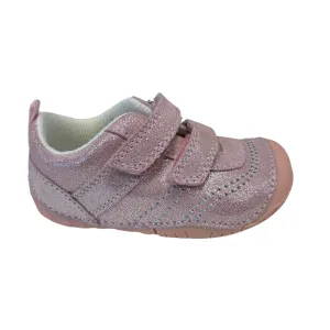 Start Rite Little Smile Girls Glitter Pink Shoe