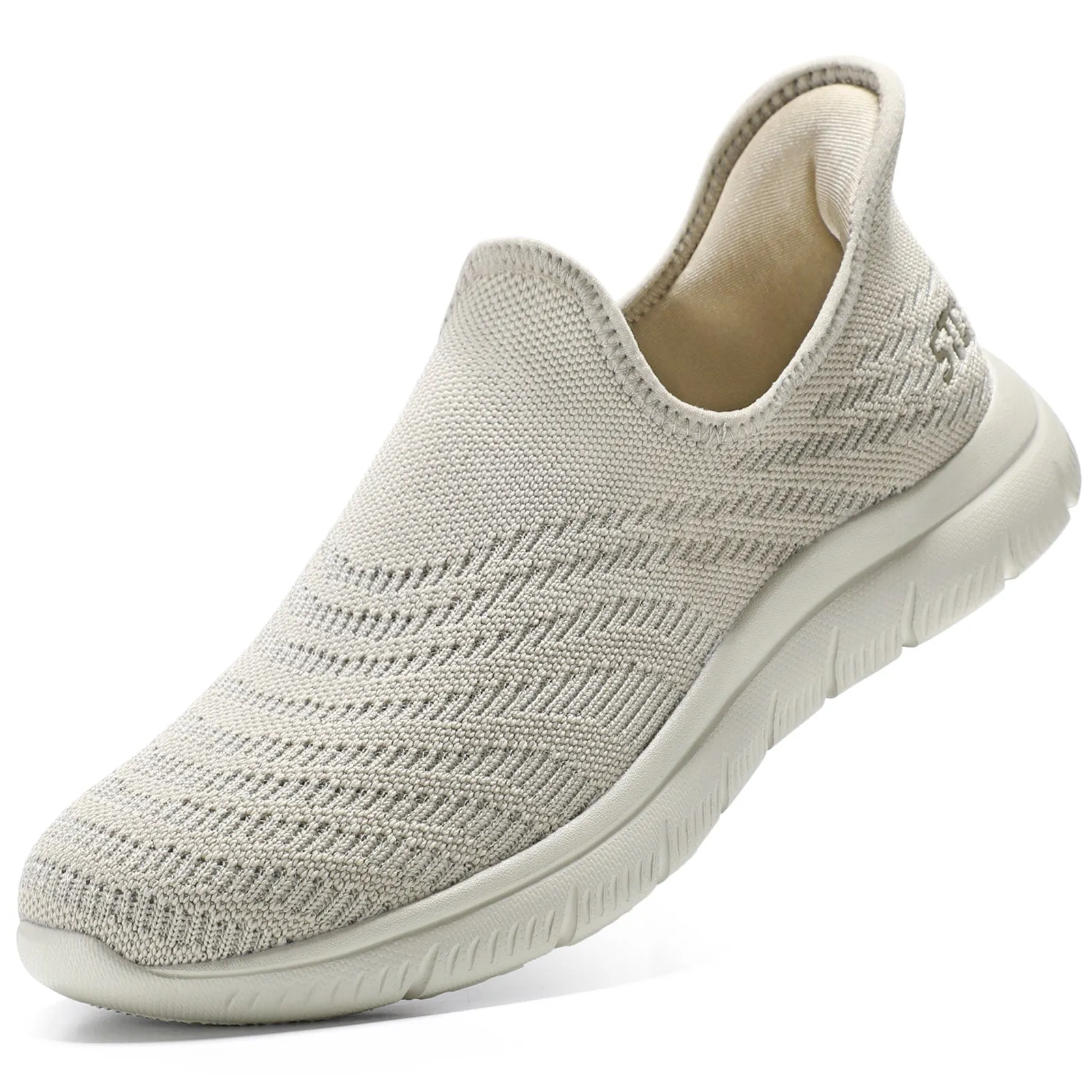 STQ Slip on Sneakers Women Walking Shoes Orthopedic Tennis Arch Support Orthopedic Maternity Elderly Plantar Fasciitis Standing Comfort Workout Travelling