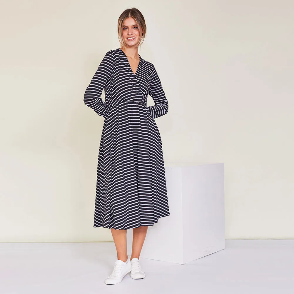 Sutton Dress (Stripe)