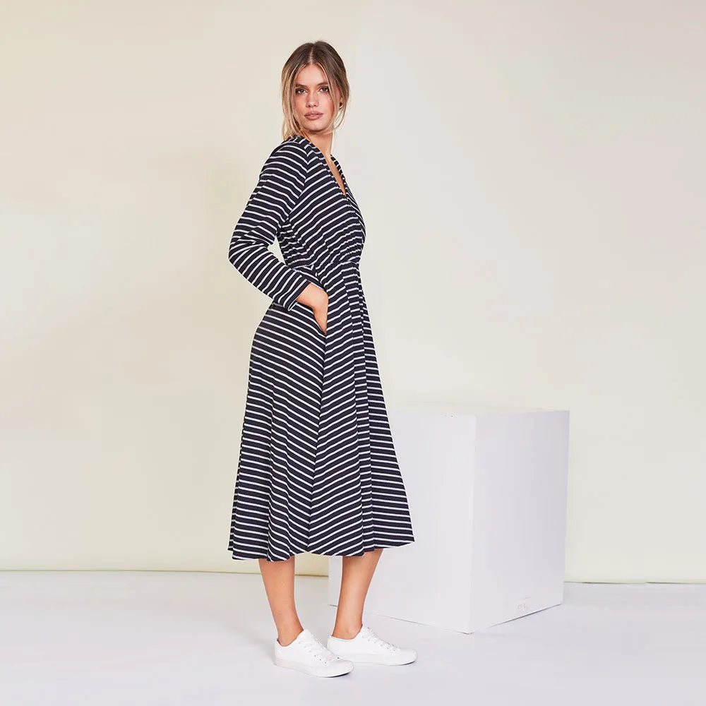 Sutton Dress (Stripe)