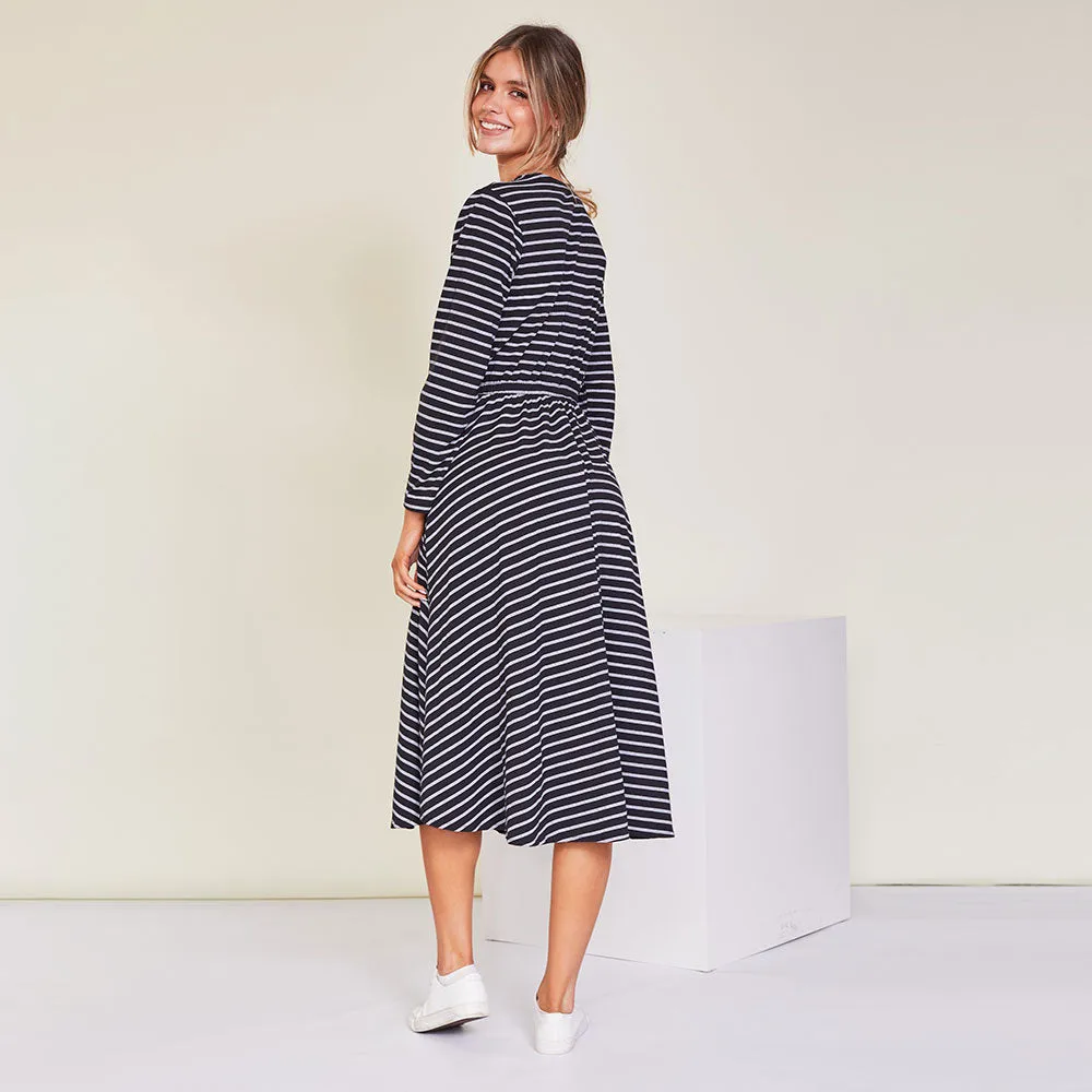 Sutton Dress (Stripe)