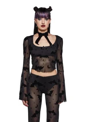 Sweetly Sinister Crop Top