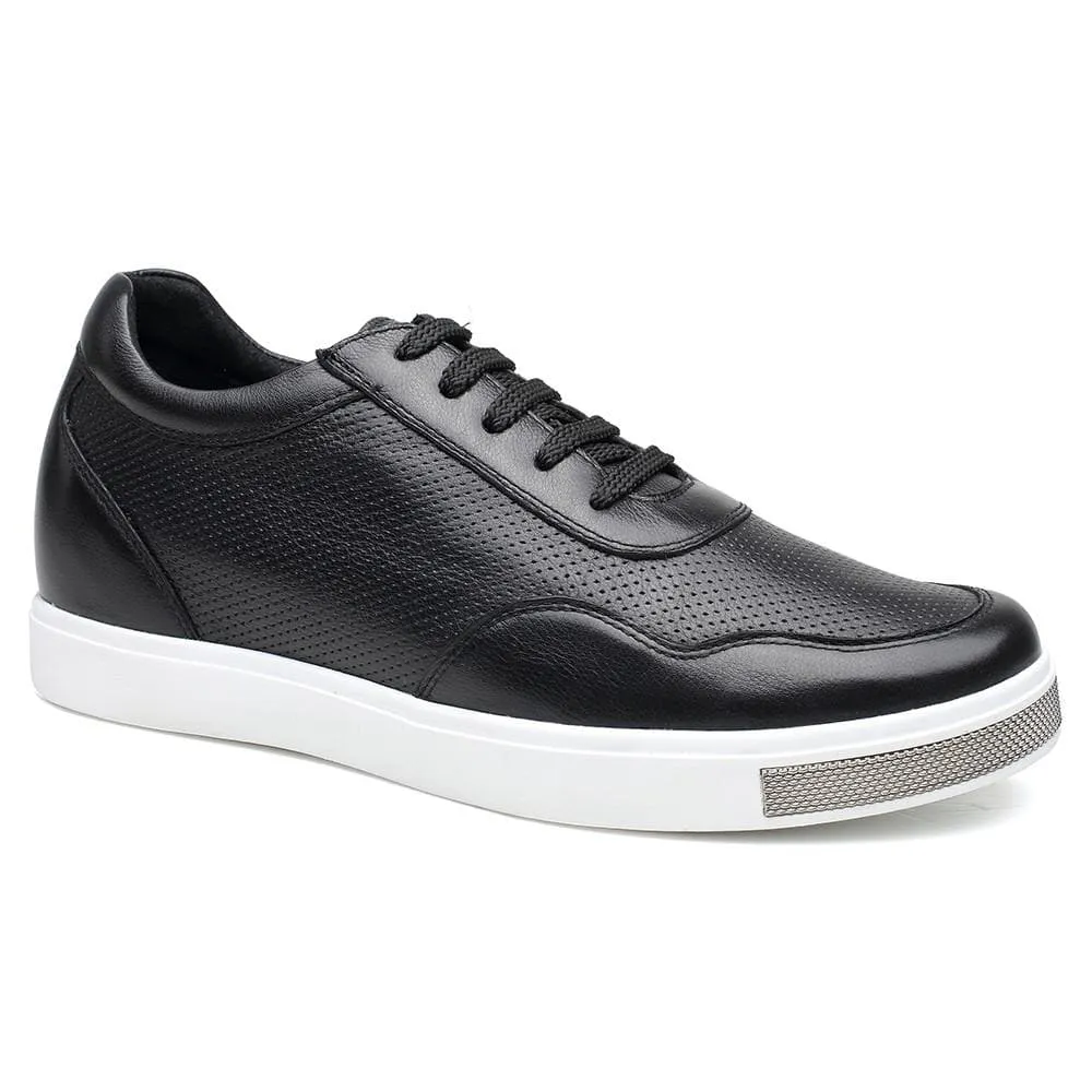 This item only ships to Europe - 6 CM / 2.36 Inches CMR CHAMARIPA Breathable Height Increasing Shoes Casual Men Taller Shoes