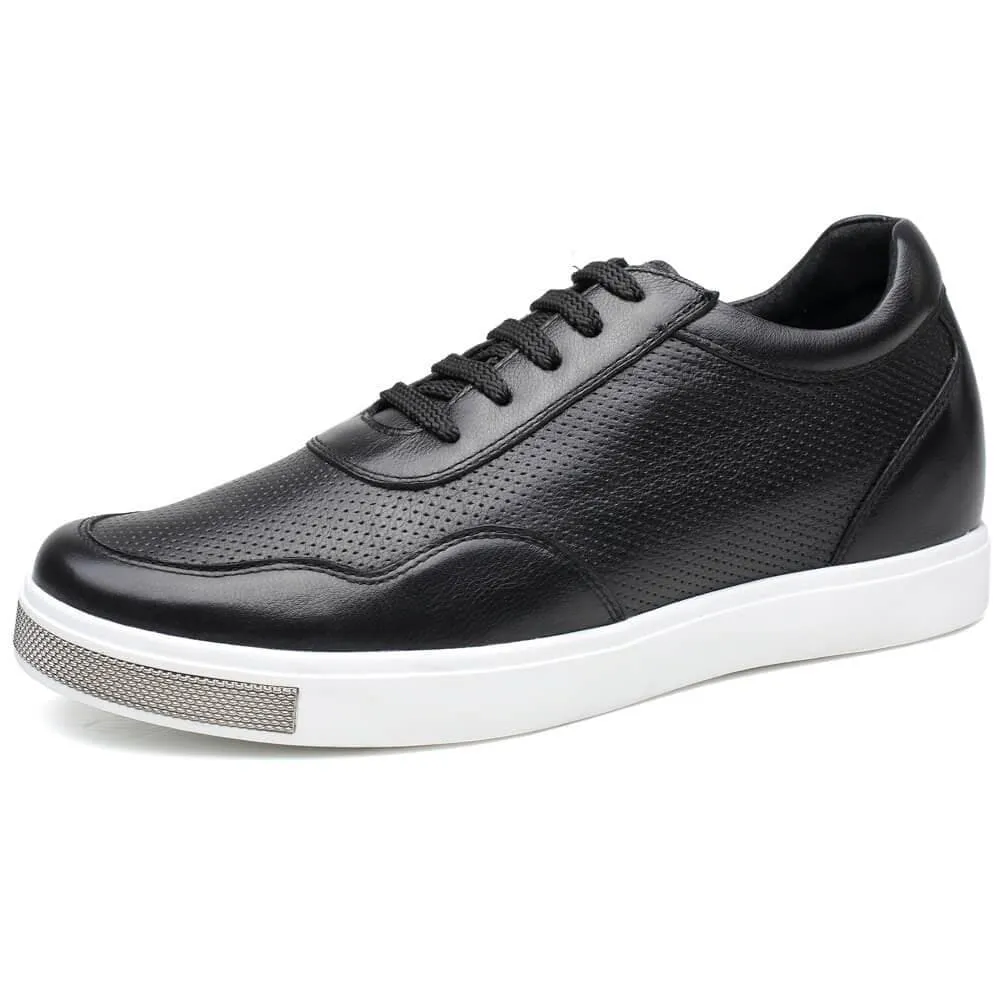 This item only ships to Europe - 6 CM / 2.36 Inches CMR CHAMARIPA Breathable Height Increasing Shoes Casual Men Taller Shoes