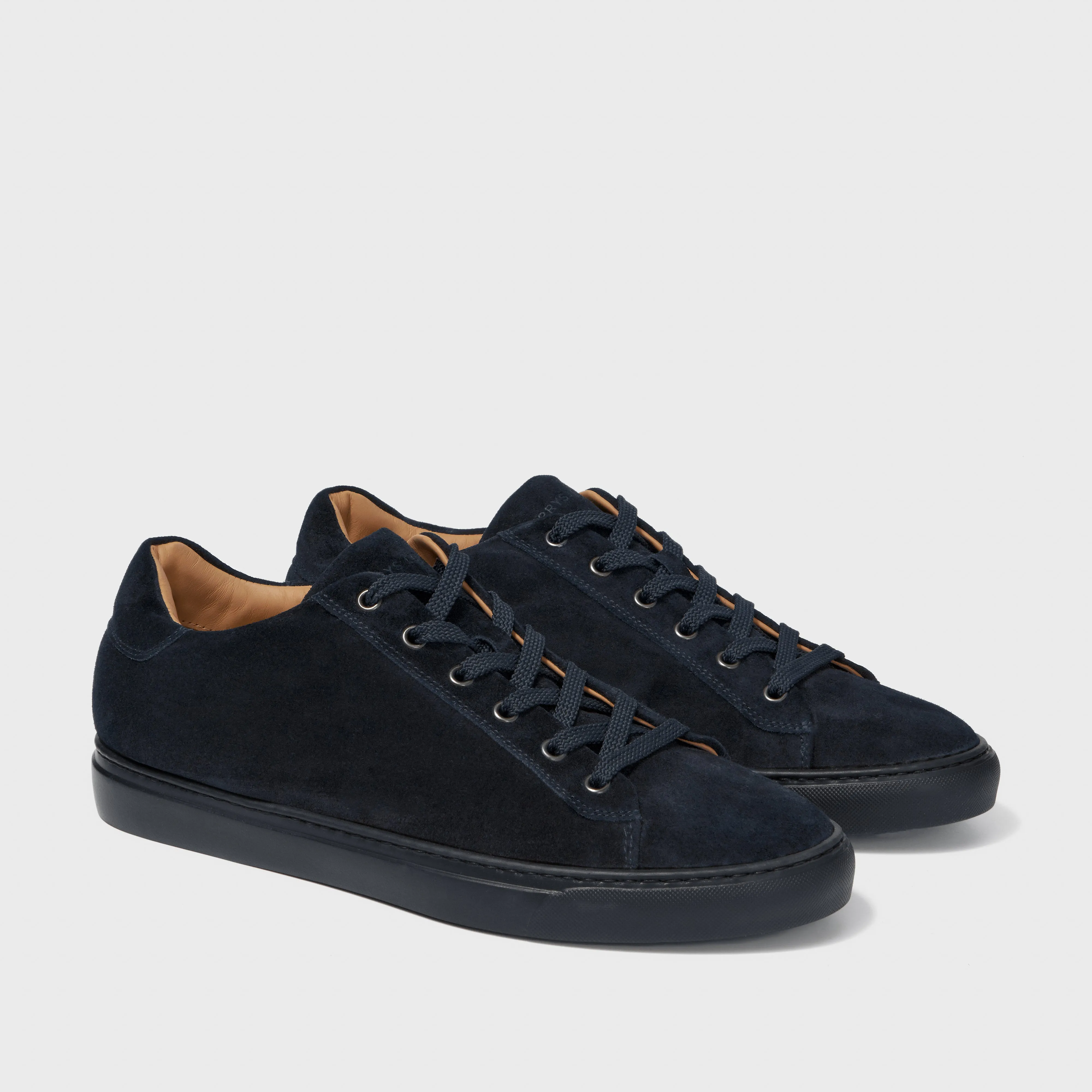 Thomas P Velvet Suede Navy