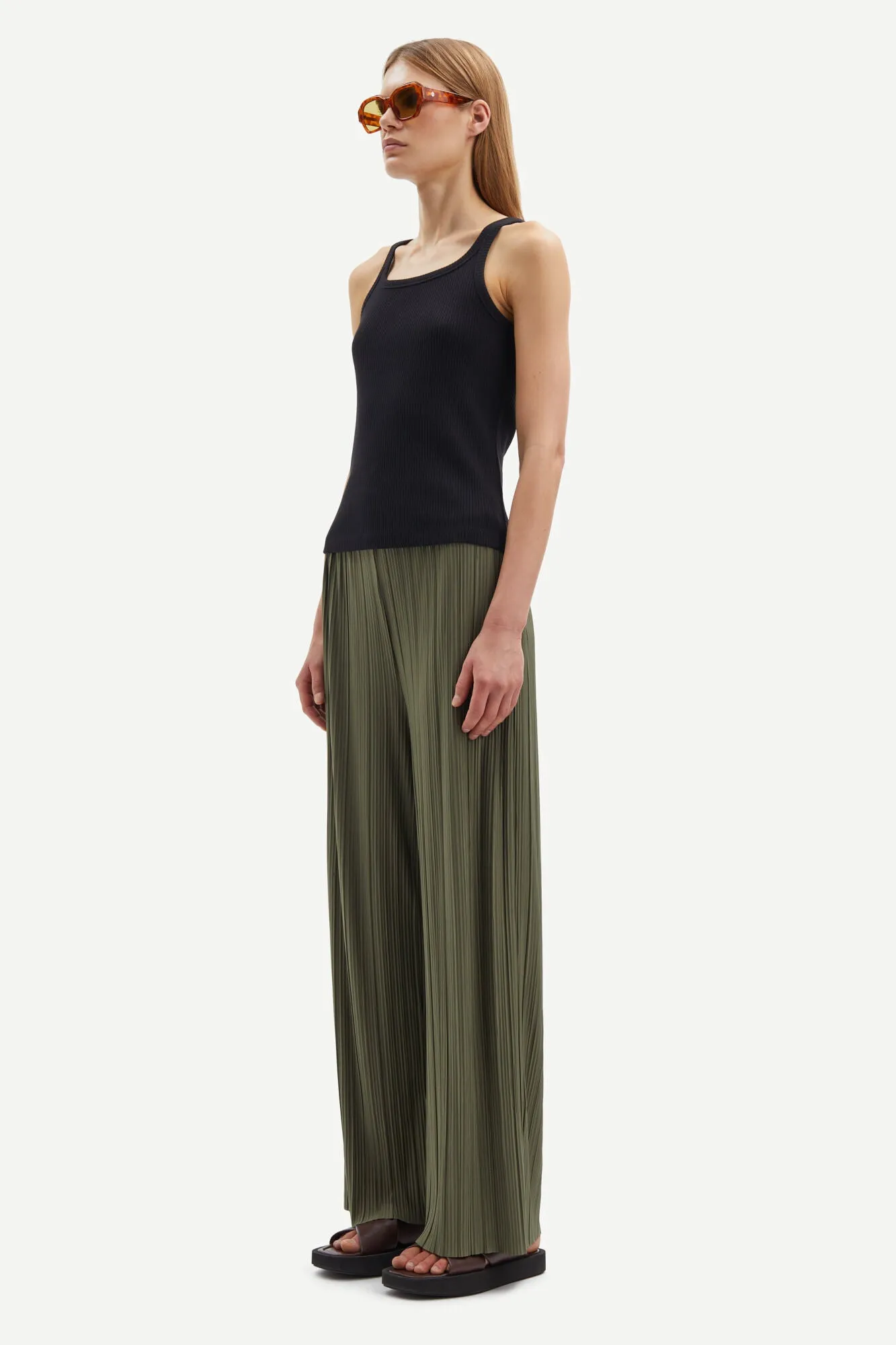 Uma Trousers Dusty Olive