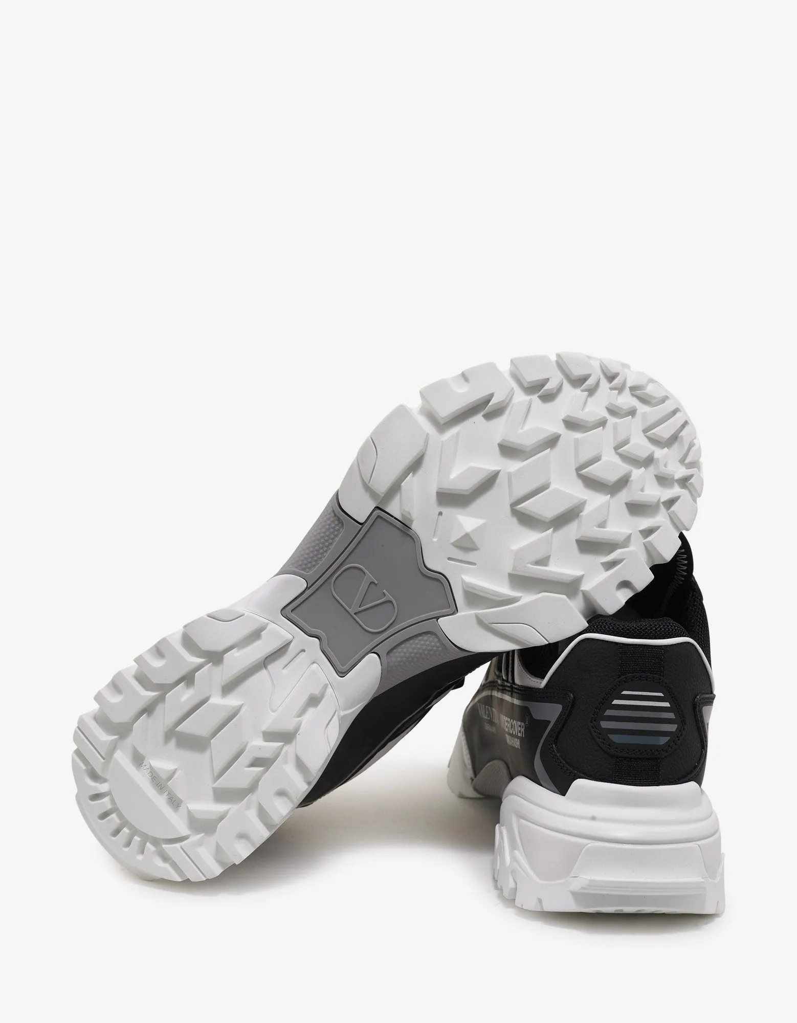 Undercover Black & White Climbers Trainers -