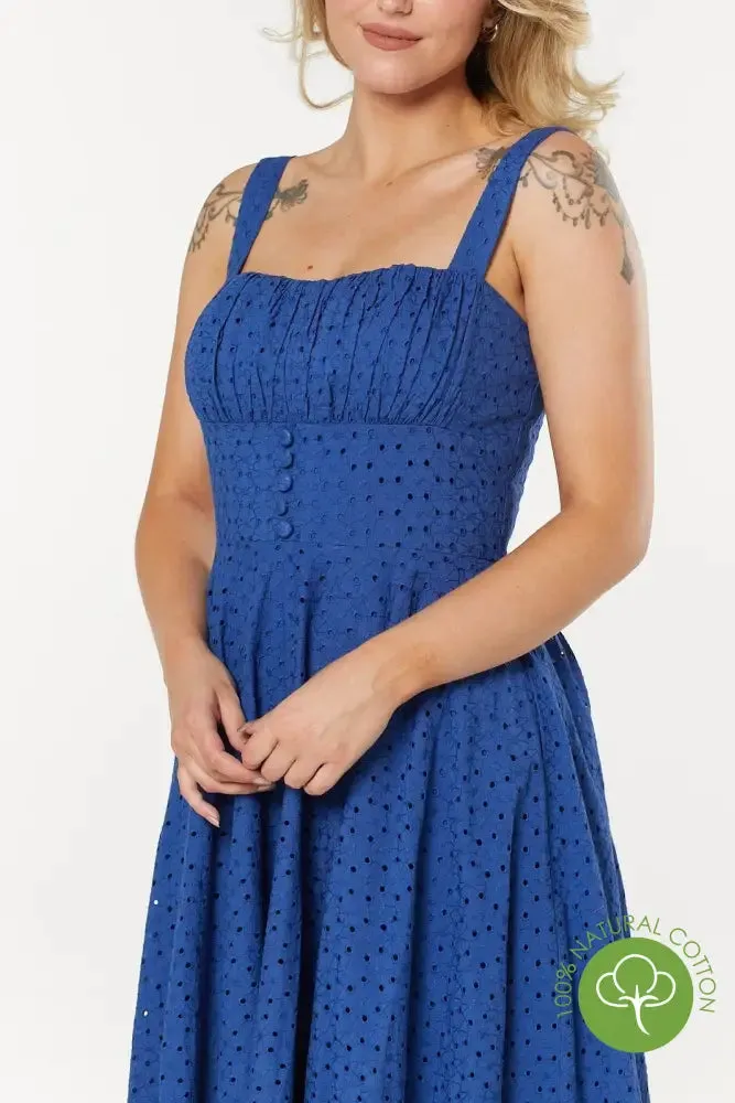 Valerie Dark Blue Dress