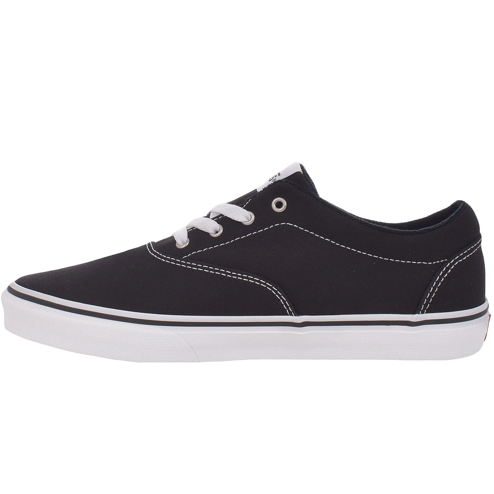 Vans Kids Doheny Low Top Trainers - Black/White