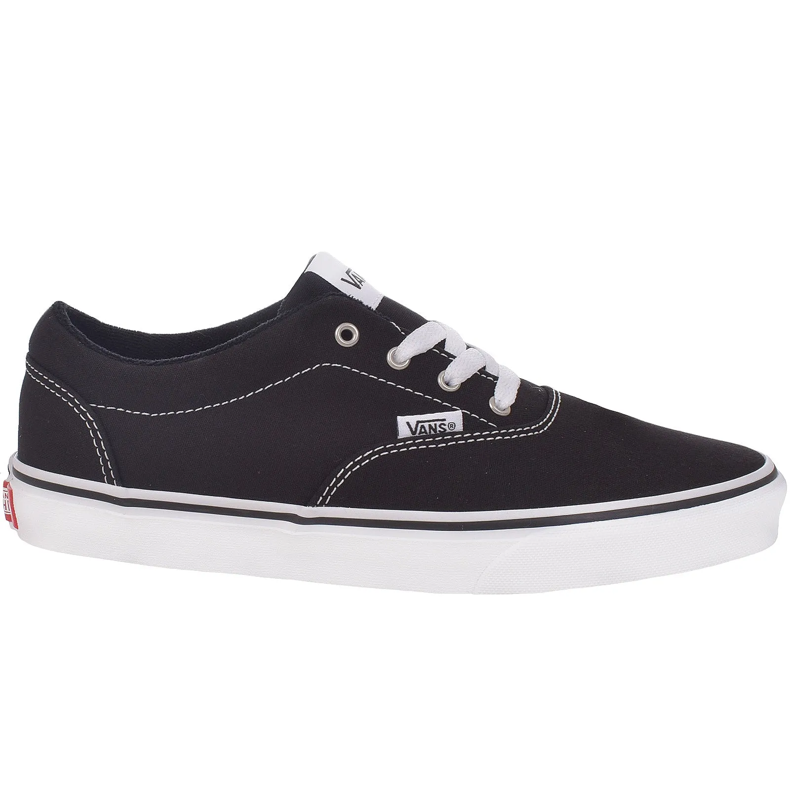 Vans Kids Doheny Low Top Trainers - Black/White