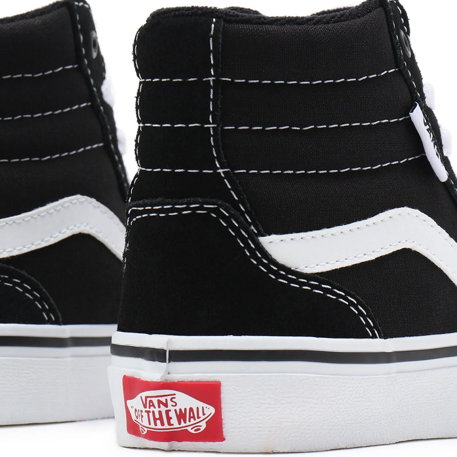 Vans Kids Filmore Hi High Top Lace Up Trainers - Black/White