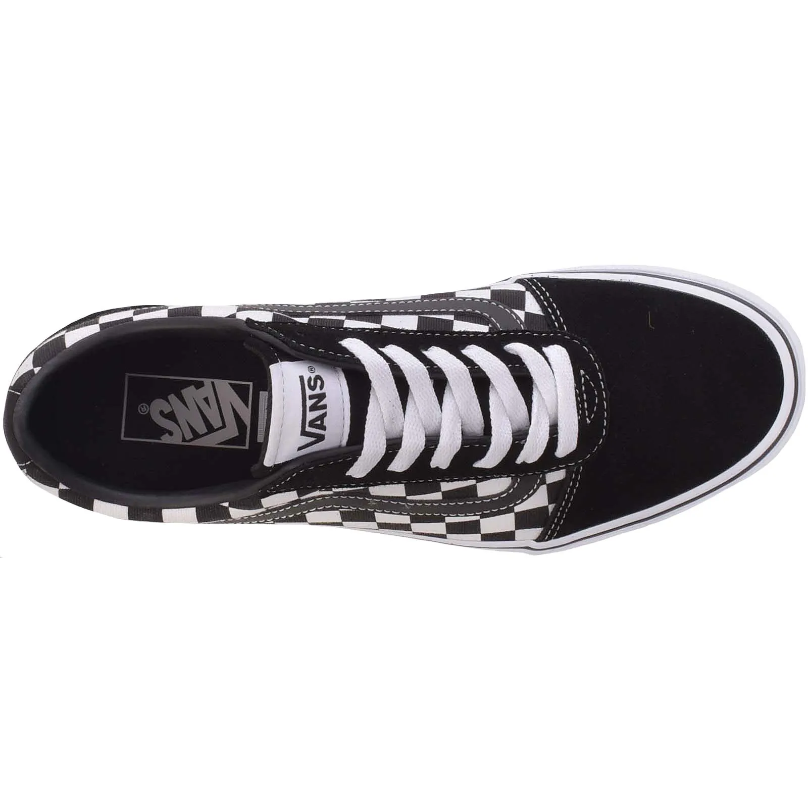 Vans Mens Ward Low Top Canvas Trainers