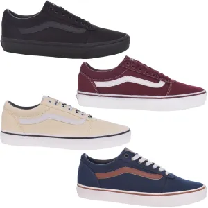 Vans Mens Ward Low Top Canvas Trainers