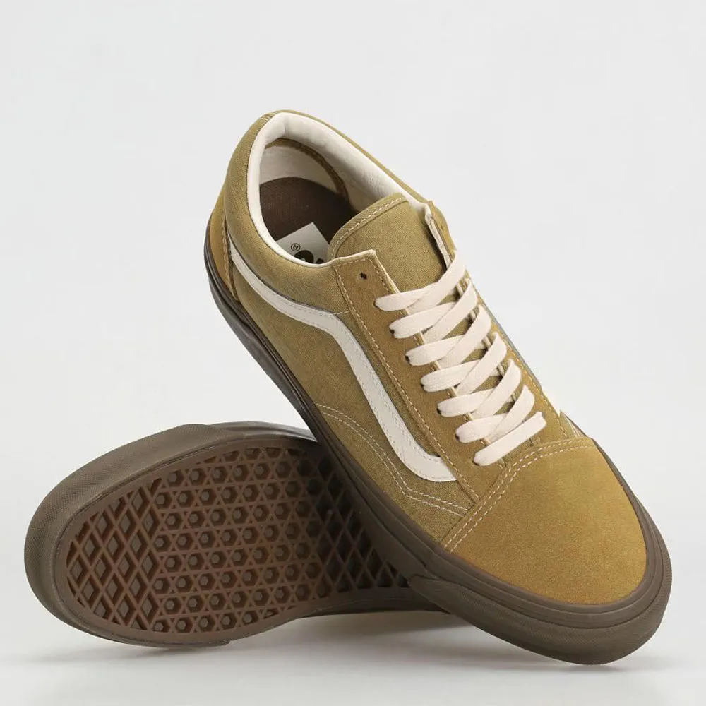 Vans Old Skool Salt Wash Trainers - Dirty Yellow