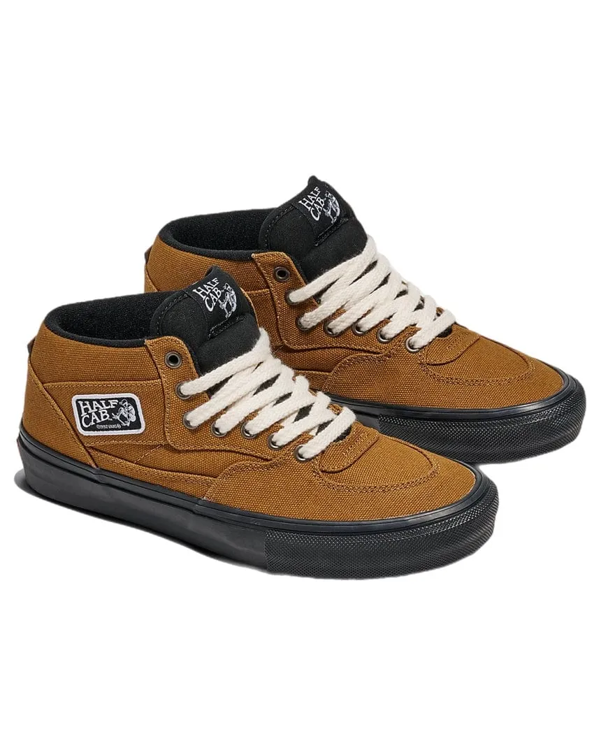 Vans Skate Half Cab - Duck Canvas Golden Brown / Black