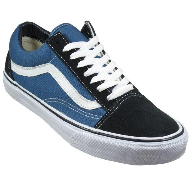 Vans Trainers Mens Old Skool Navy Canvas