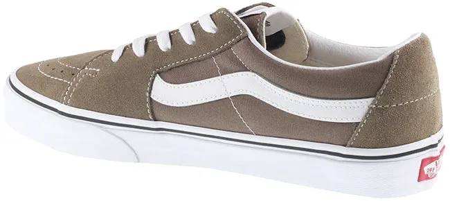 Vans Trainers Mens SK8 Low Walnut True White