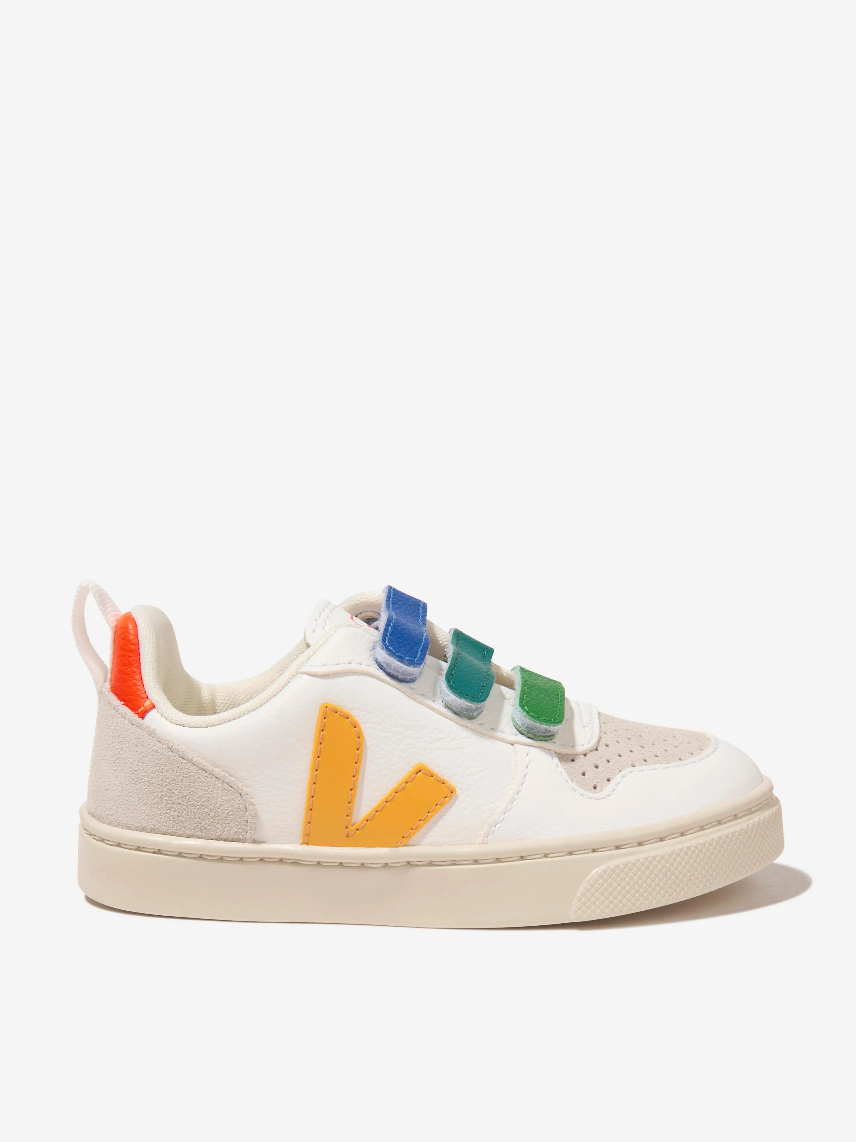 Veja Kids Chromefree Leather V-10 Trainers