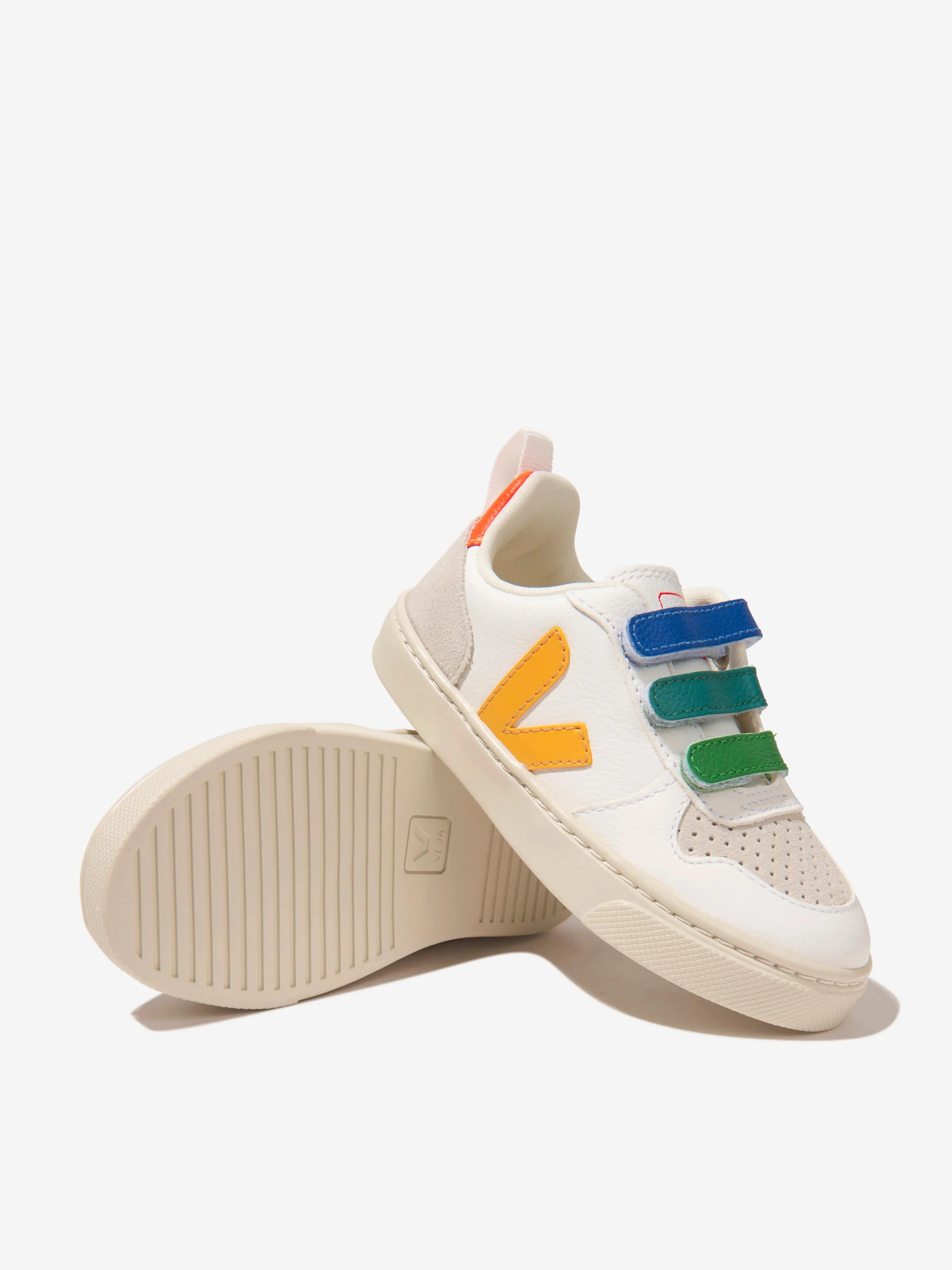 Veja Kids Chromefree Leather V-10 Trainers