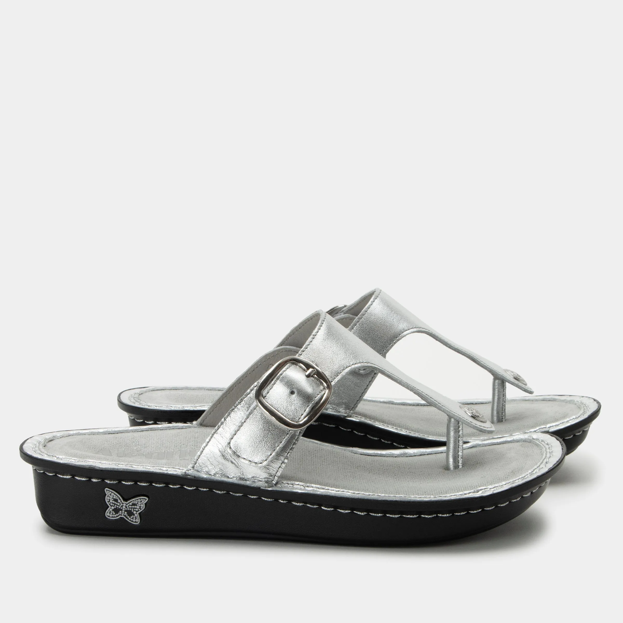 Vella Silver Sandal