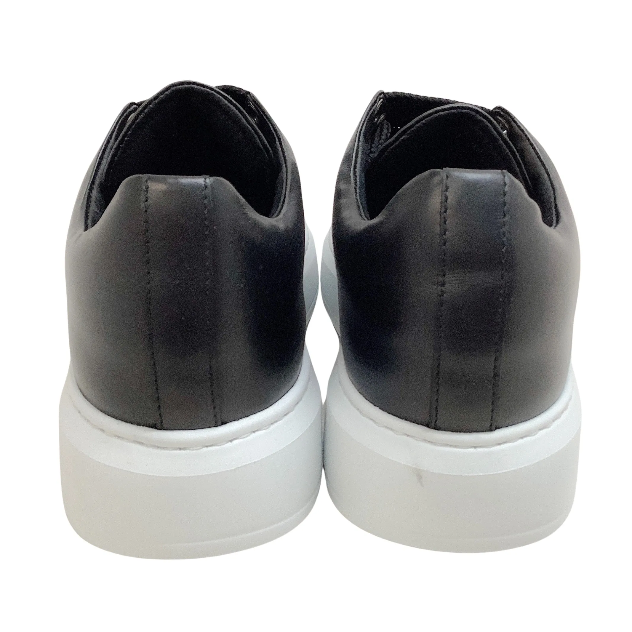 Vivetta Black Leather Cat Sneakers