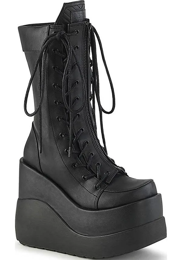 VOID-118 [Black] | PLATFORM BOOTS [PREORDER]