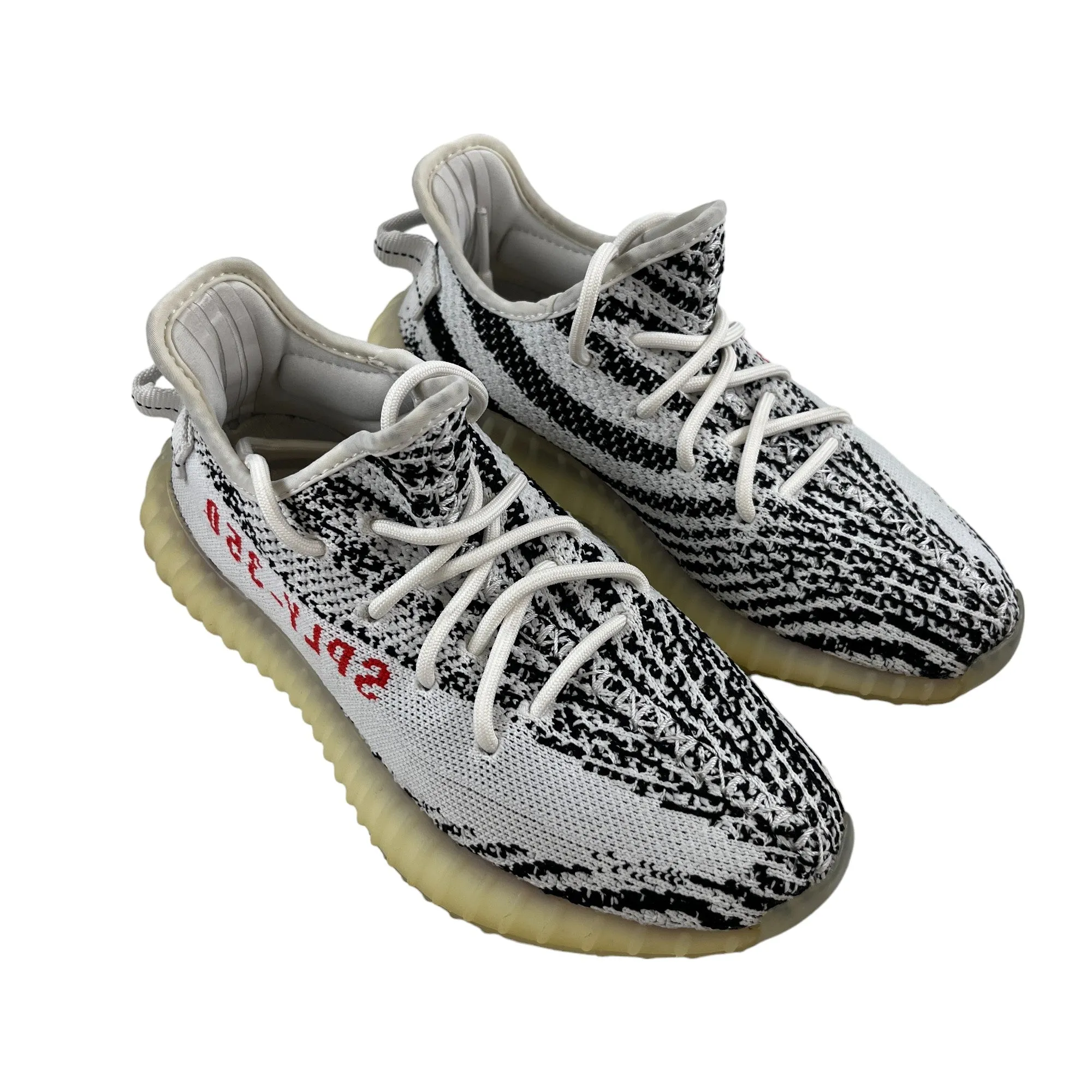 Women's Boost 350 Zebra Low Trainers Grey Size EU 37 / UK 4