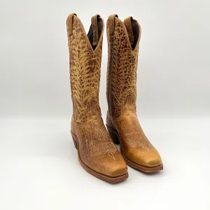 Women's Brown Cowboy Boots- Size 6.5