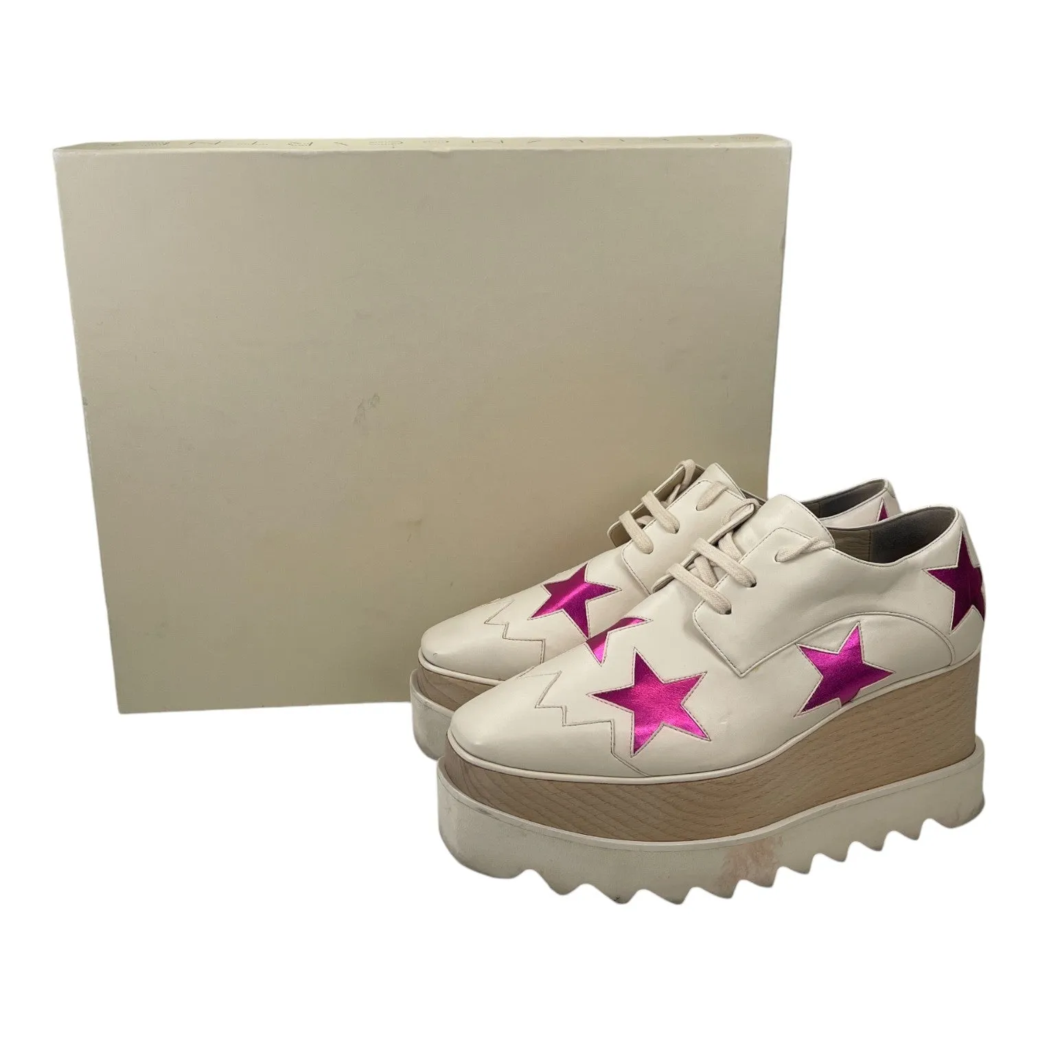 Women's Elyse Star Low Trainers White Size EU 36 / UK 3