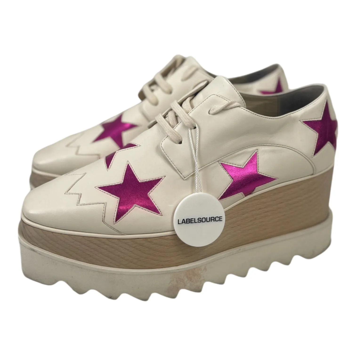 Women's Elyse Star Low Trainers White Size EU 36 / UK 3