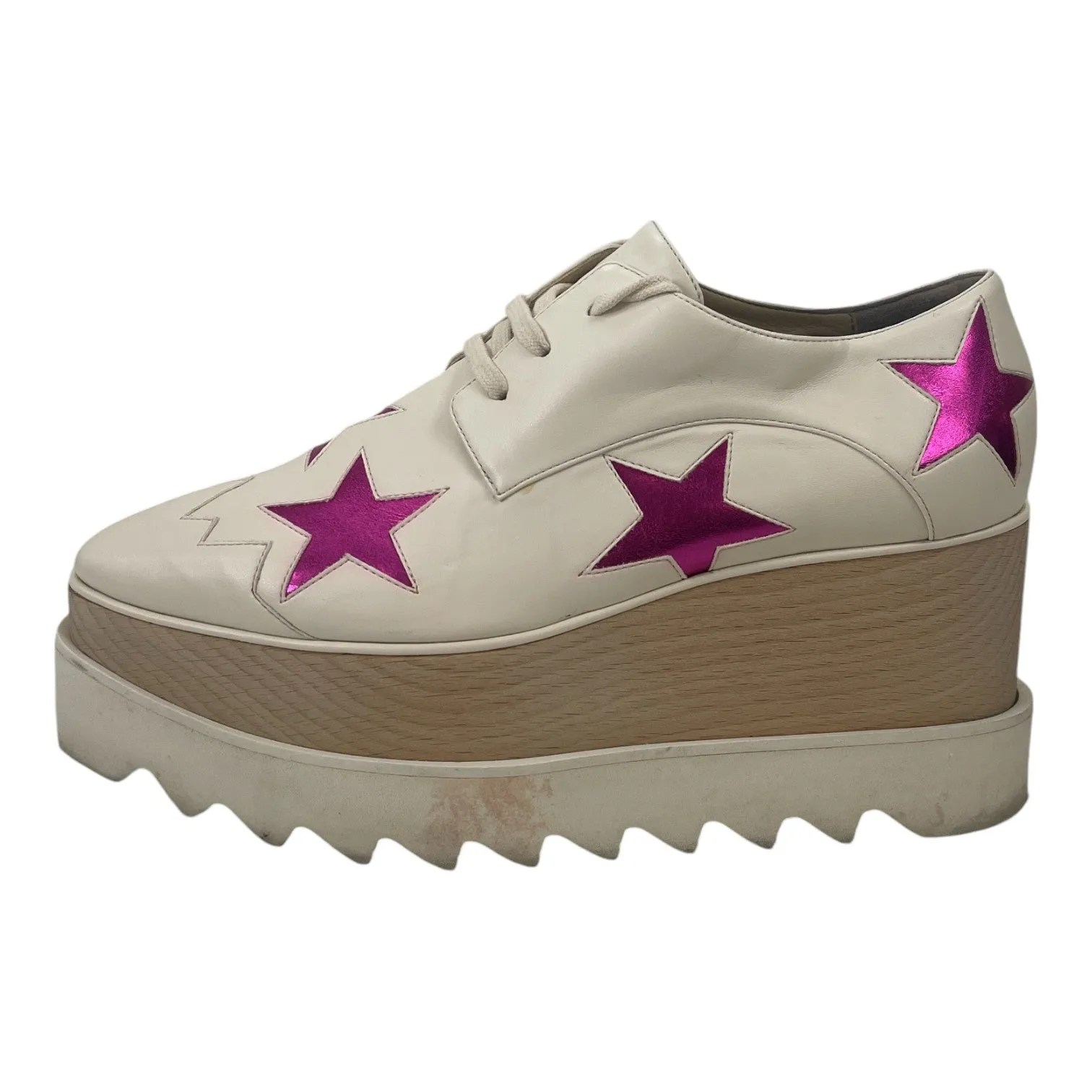 Women's Elyse Star Low Trainers White Size EU 36 / UK 3