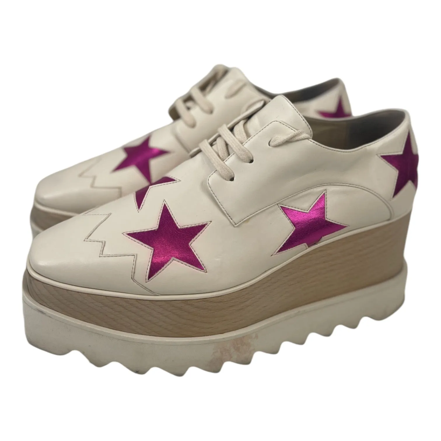 Women's Elyse Star Low Trainers White Size EU 36 / UK 3