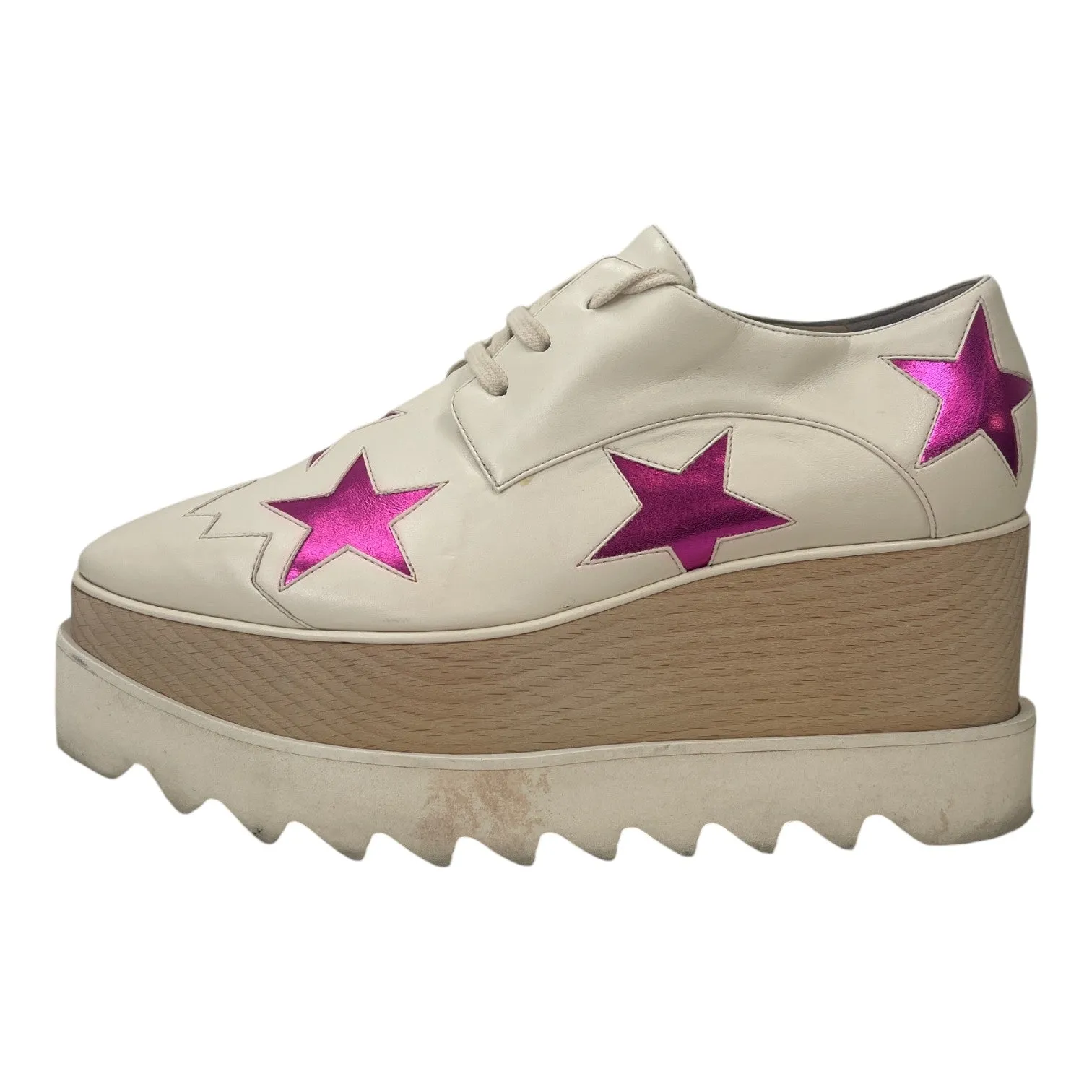 Women's Elyse Star Low Trainers White Size EU 36 / UK 3