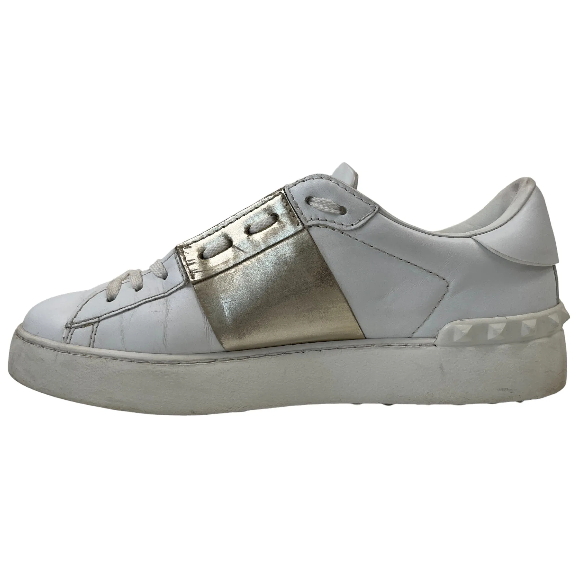 Women's Open Low Trainers White Size EU 38.5 / UK 5.5